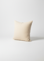 Heavy-Weight White Cotton Canvas Throw Pillow