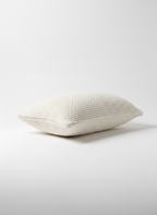 Off-White Bouclé Lumbar Pillow